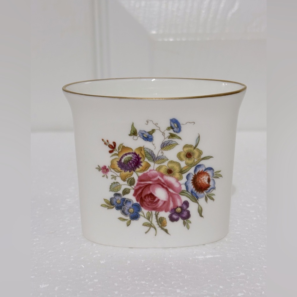 Vintage Royal Worcester Bone China Toothpick Holder